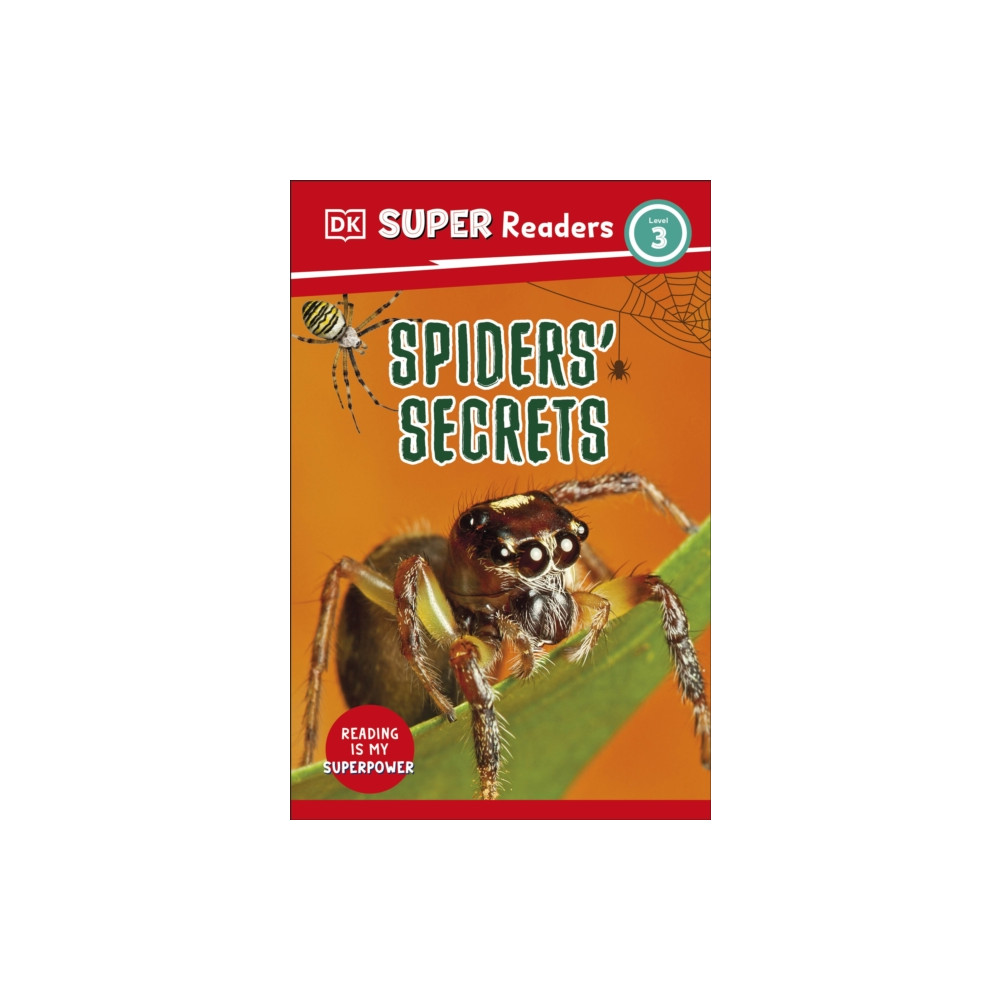Produktbild för DK Super Readers Level 3 Spiders' Secrets (häftad, eng)
