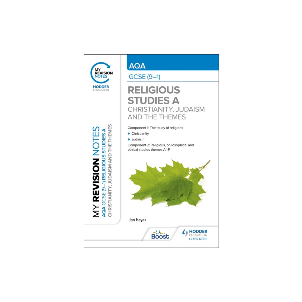 Produktbild för My Revision Notes: AQA GCSE (9-1) Religious Studies Specification A Christianity, Judaism and the Religious, Philosophical and Ethical Themes (häftad, eng)