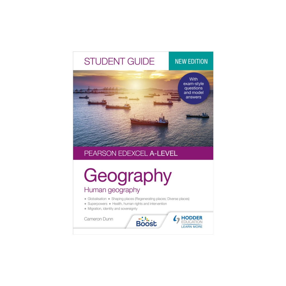 Produktbild för Pearson Edexcel A-level Geography Student Guide 2: Human Geography (häftad, eng)