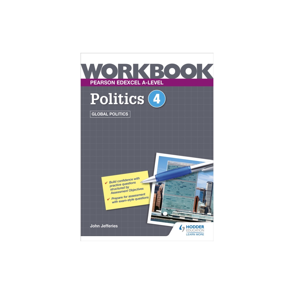 Produktbild för Pearson Edexcel A-level Politics Workbook 4: Global Politics (häftad, eng)