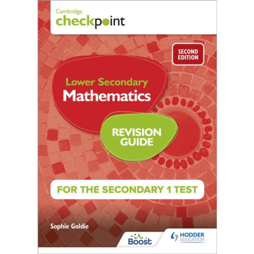 Hodder Education Cambridge Checkpoint Lower Secondary Mathematics Revision Guide for the Secondary 1 Test 2nd edition (häftad, eng)