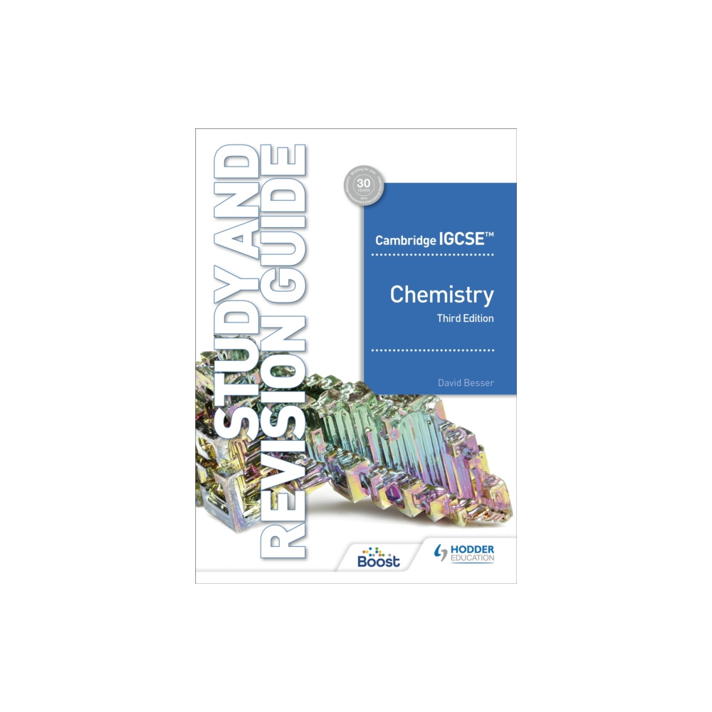 Produktbild för Cambridge IGCSE™ Chemistry Study and Revision Guide Third Edition (häftad, eng)