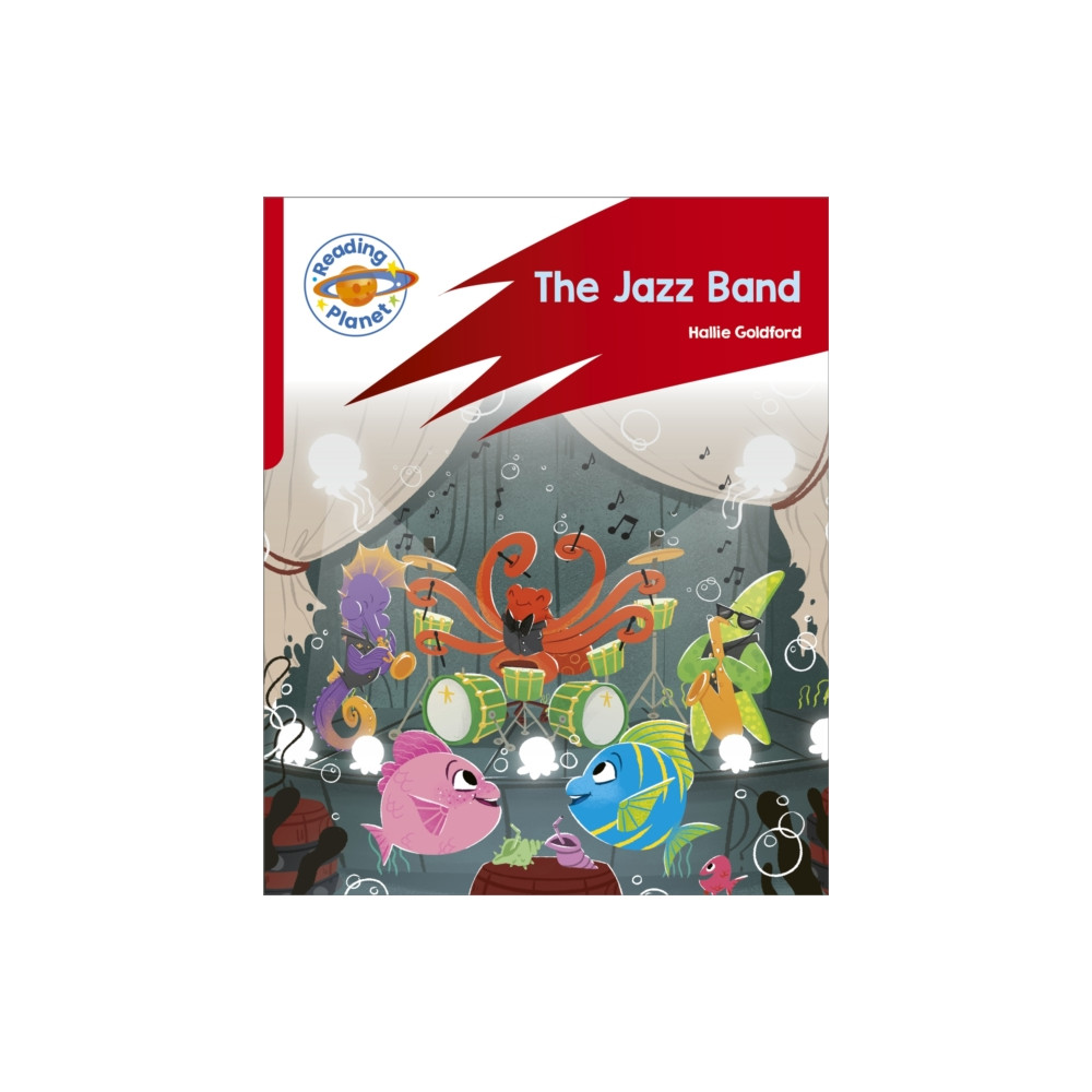 Produktbild för Reading Planet: Rocket Phonics – Target Practice - The Jazz Band - Red A (häftad, eng)