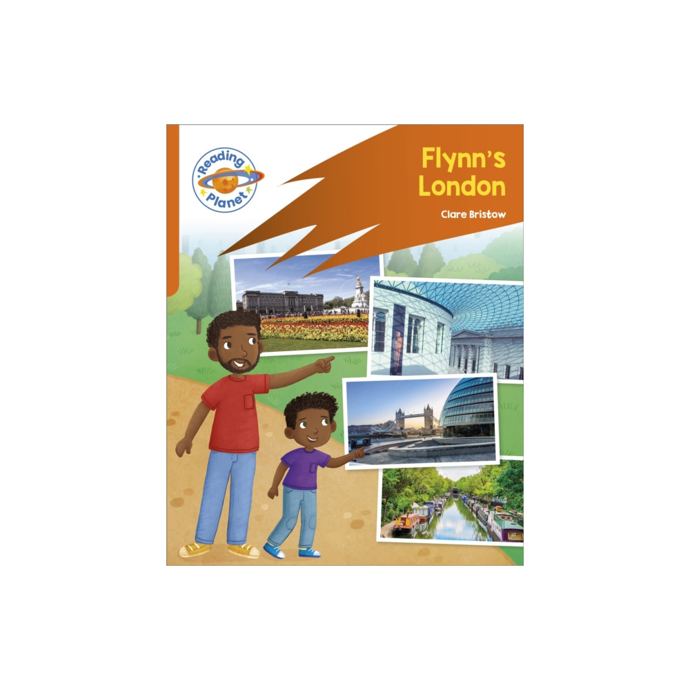 Produktbild för Reading Planet: Rocket Phonics – Target Practice - Flynn's London - Orange (häftad, eng)