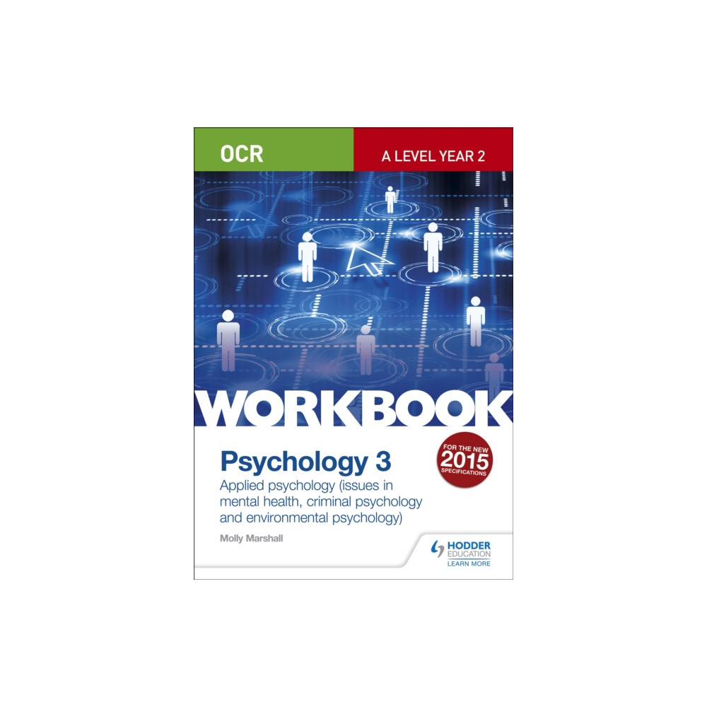 Produktbild för OCR Psychology for A Level Workbook 3 (häftad, eng)