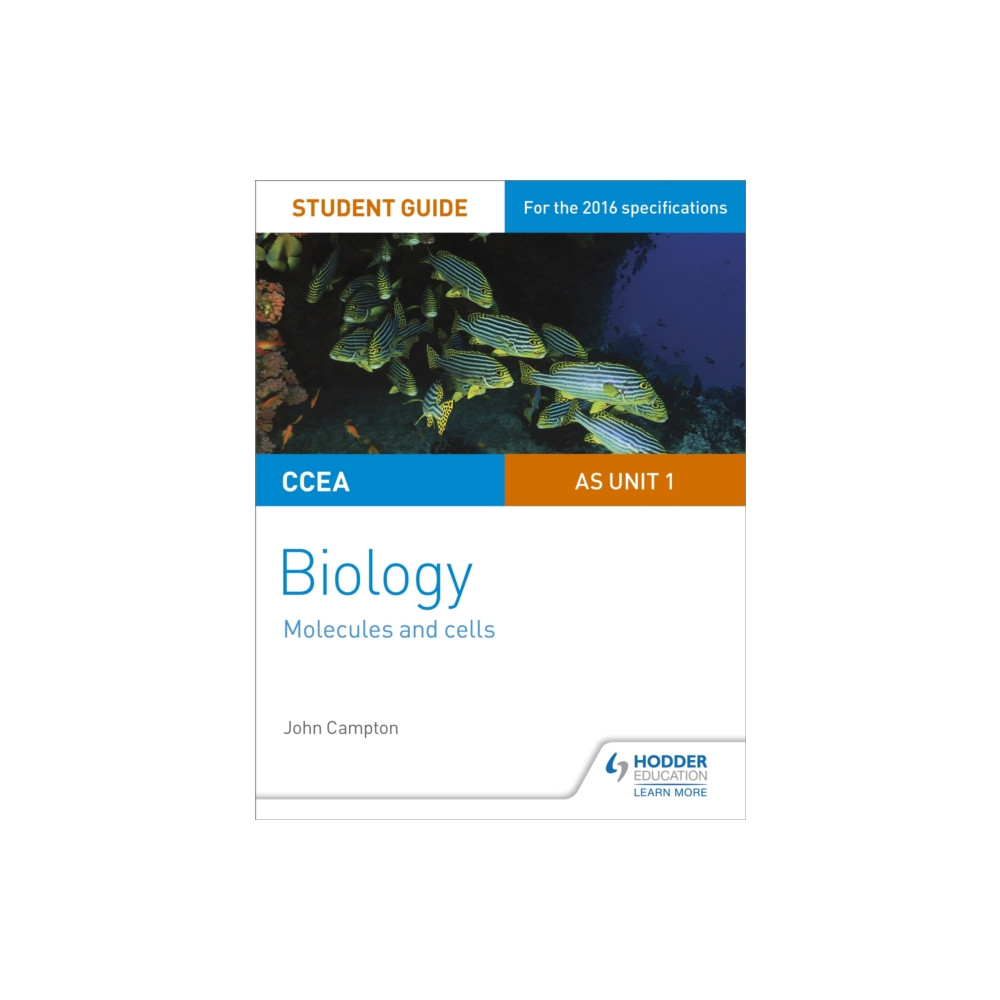 Produktbild för CCEA AS Unit 1 Biology Student Guide: Molecules and Cells (häftad, eng)