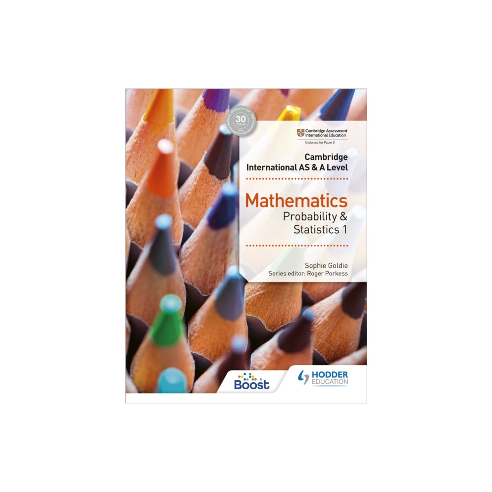 Produktbild för Cambridge International AS & A Level Mathematics Probability & Statistics 1 (häftad, eng)