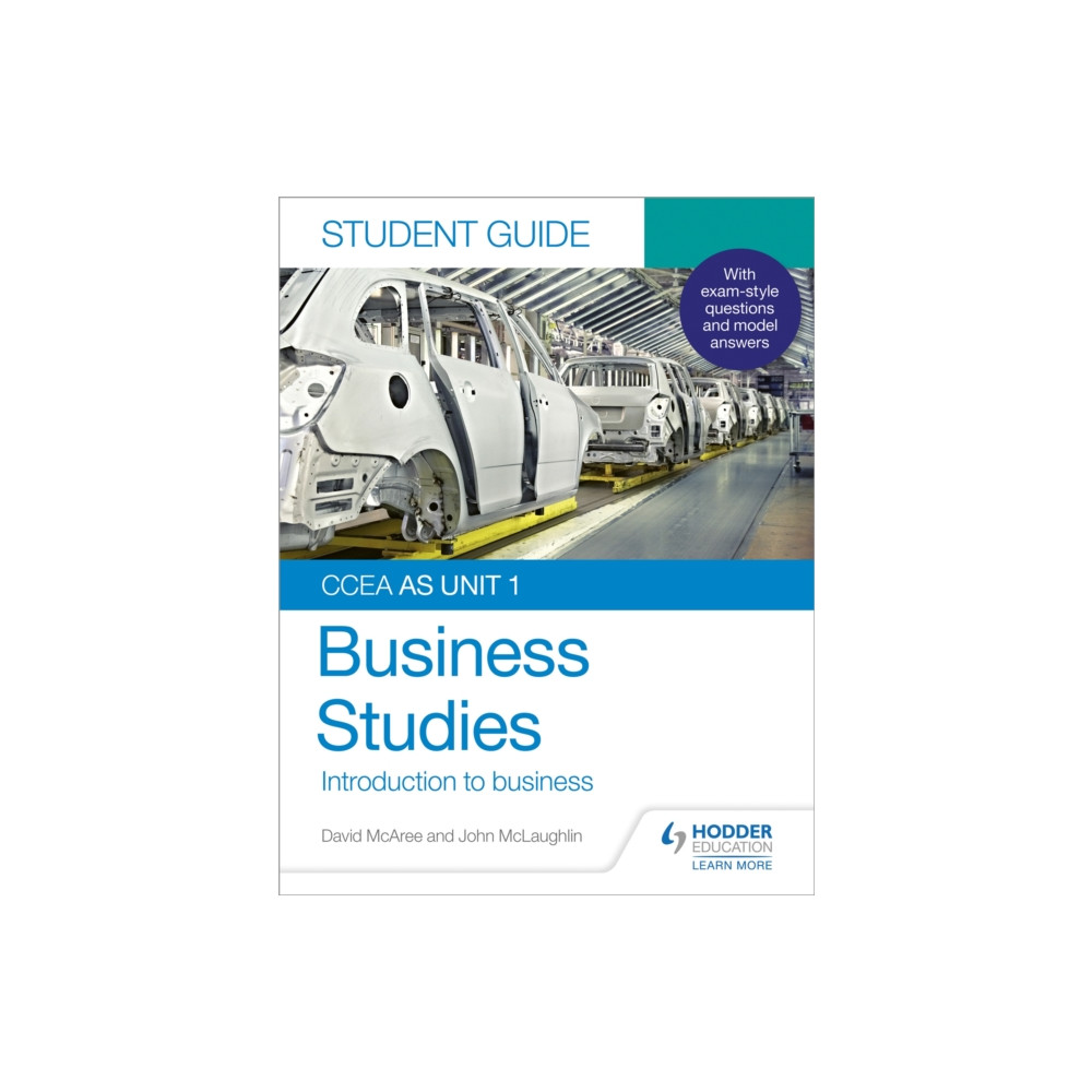 Produktbild för CCEA AS Unit 1 Business Studies Student Guide 1: Introduction to Business (häftad, eng)