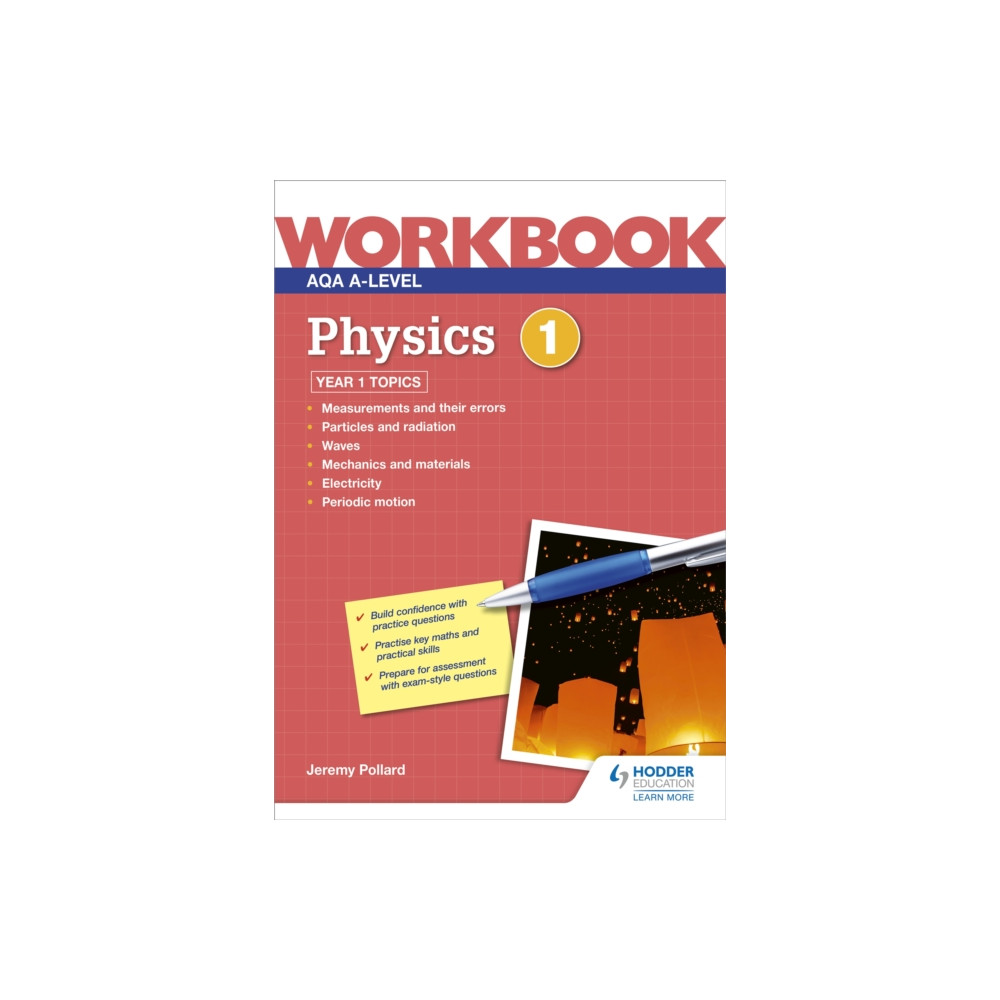 Produktbild för AQA A-level Physics Workbook 1 (häftad, eng)