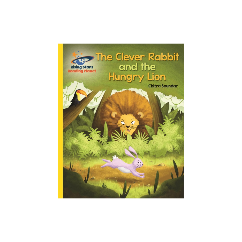 Produktbild för Reading Planet - The Clever Rabbit and the Hungry Lion- Yellow: Galaxy (häftad, eng)