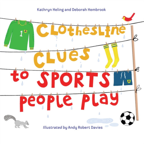 Charlesbridge Publishing,U.S. Clothesline Clues to Sports People Play (inbunden, eng)