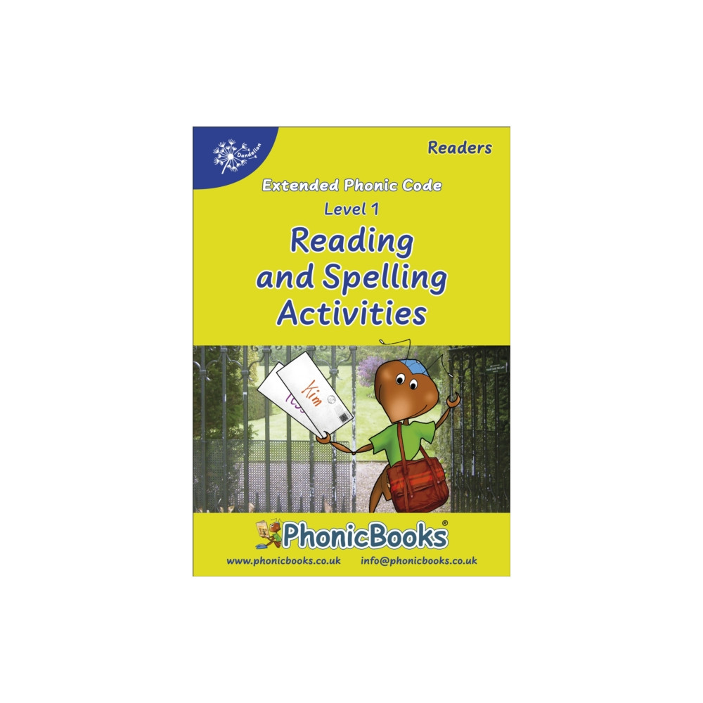 Produktbild för Phonic Books Dandelion Readers Reading and Spelling Activities Vowel Spellings Level 1 (bok, spiral, eng)
