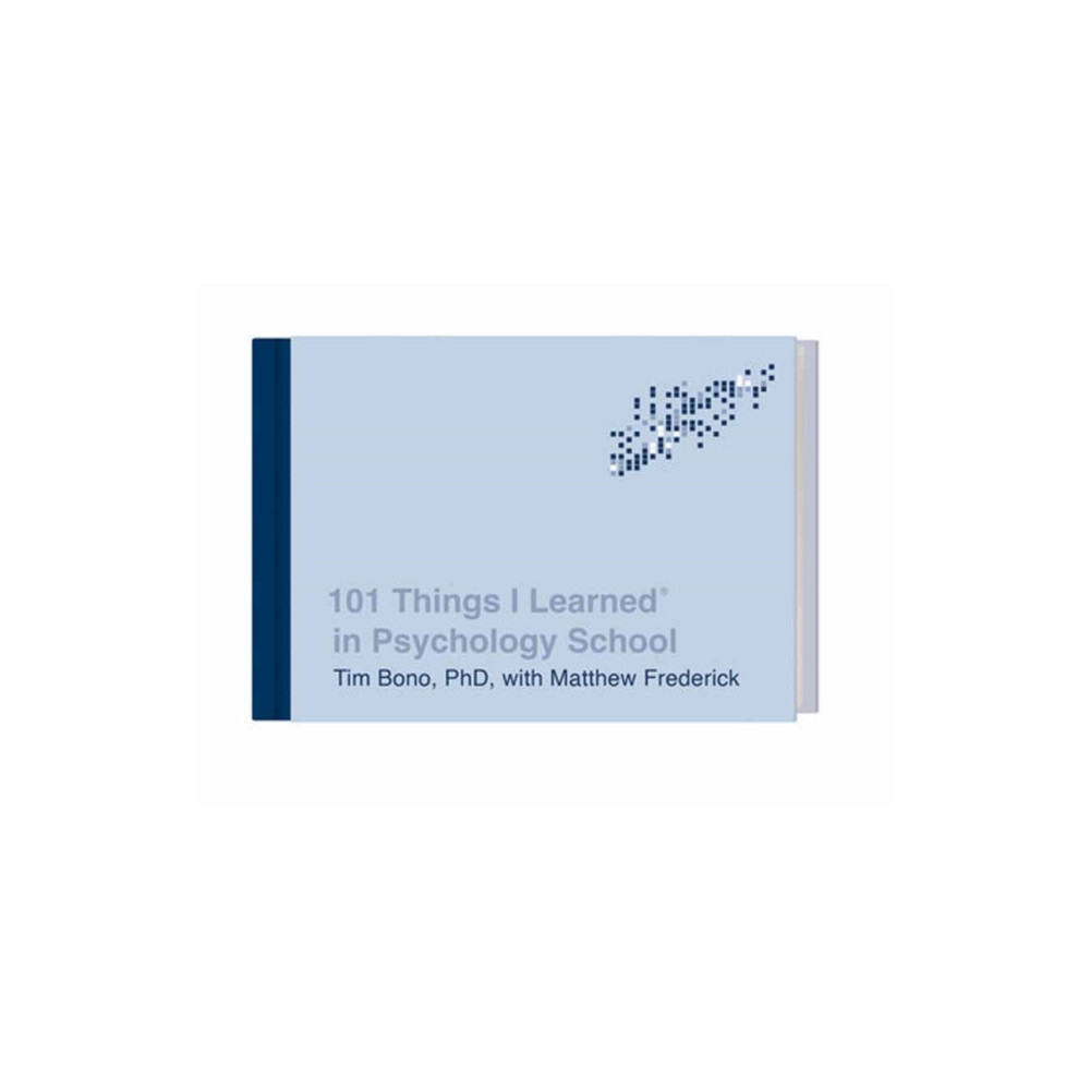 Produktbild för 101 Things I Learned in Psychology School (inbunden, eng)