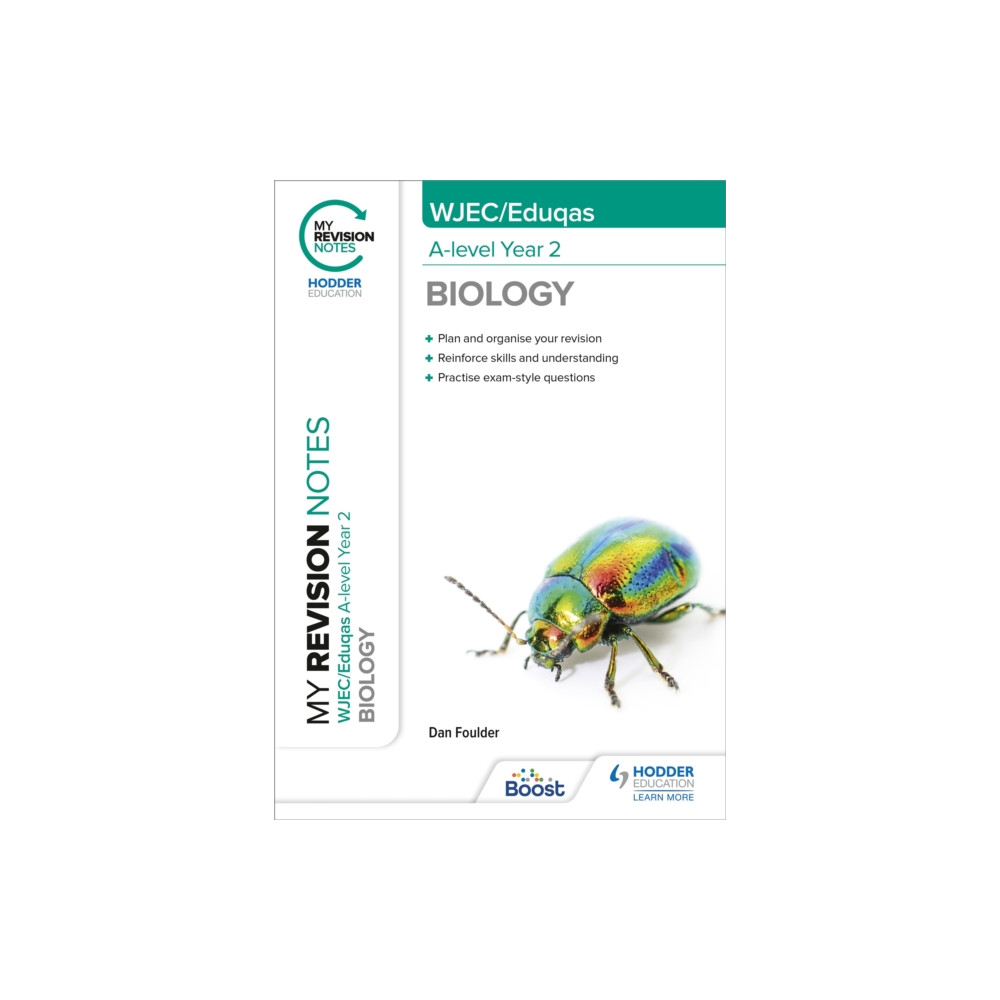 Produktbild för My Revision Notes: WJEC/Eduqas A-Level Year 2 Biology (häftad, eng)