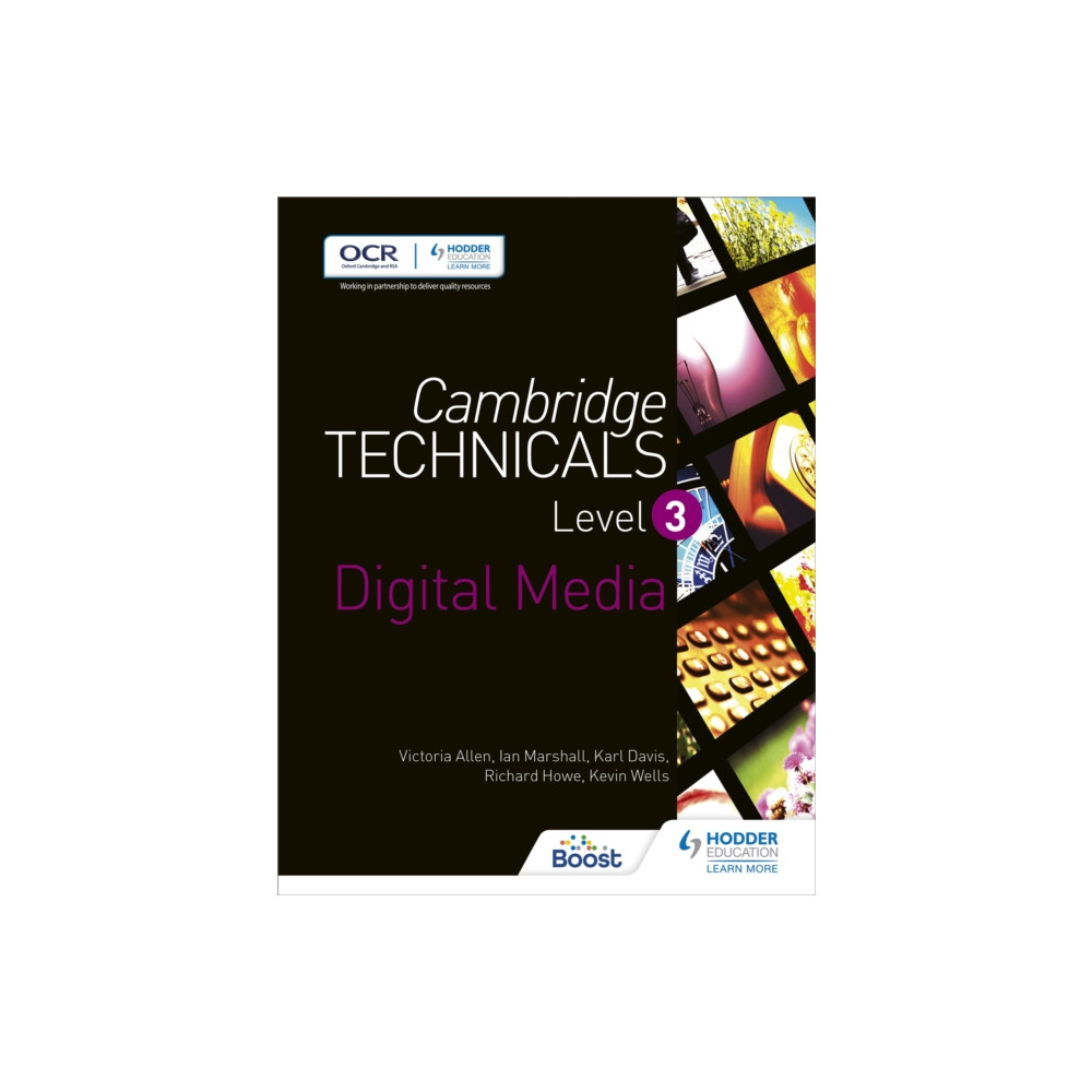 Produktbild för Cambridge Technicals Level 3 Digital Media (häftad, eng)