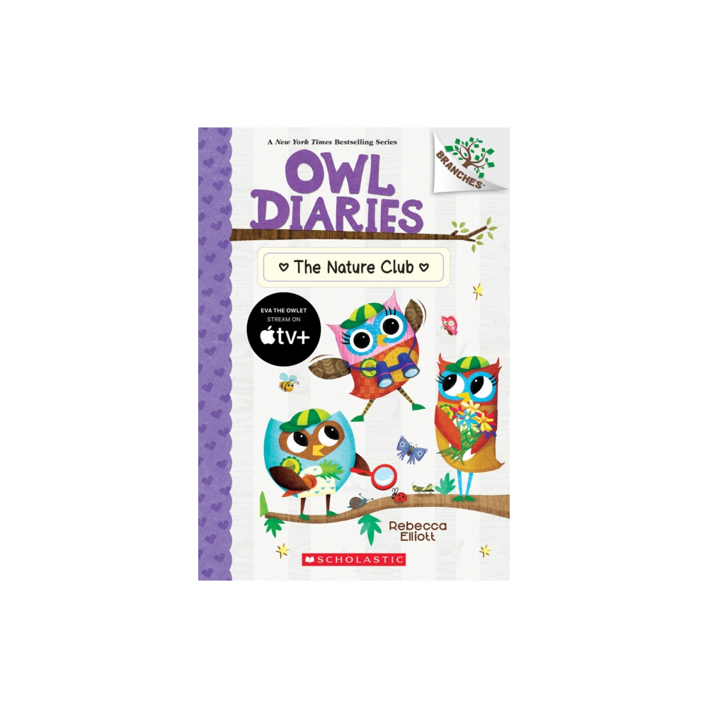 Produktbild för The Nature Club: A Branches Book (Owl Diaries #18) (häftad, eng)