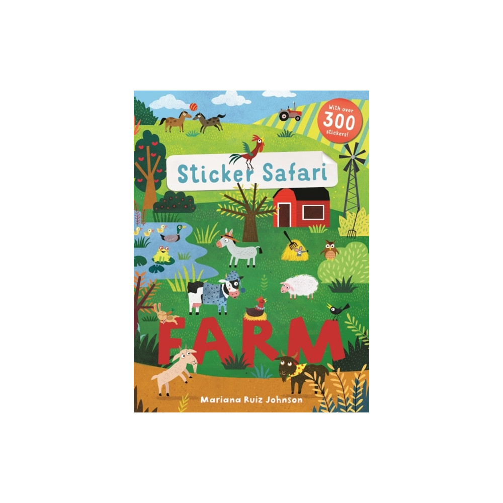 Produktbild för Sticker Safari: Farm (häftad, eng)