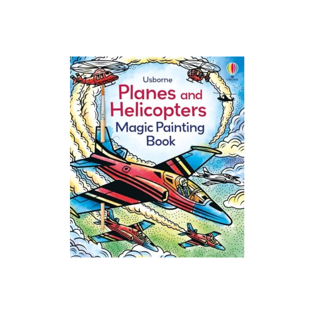 Produktbild för Planes and Helicopters Magic Painting Book (häftad, eng)