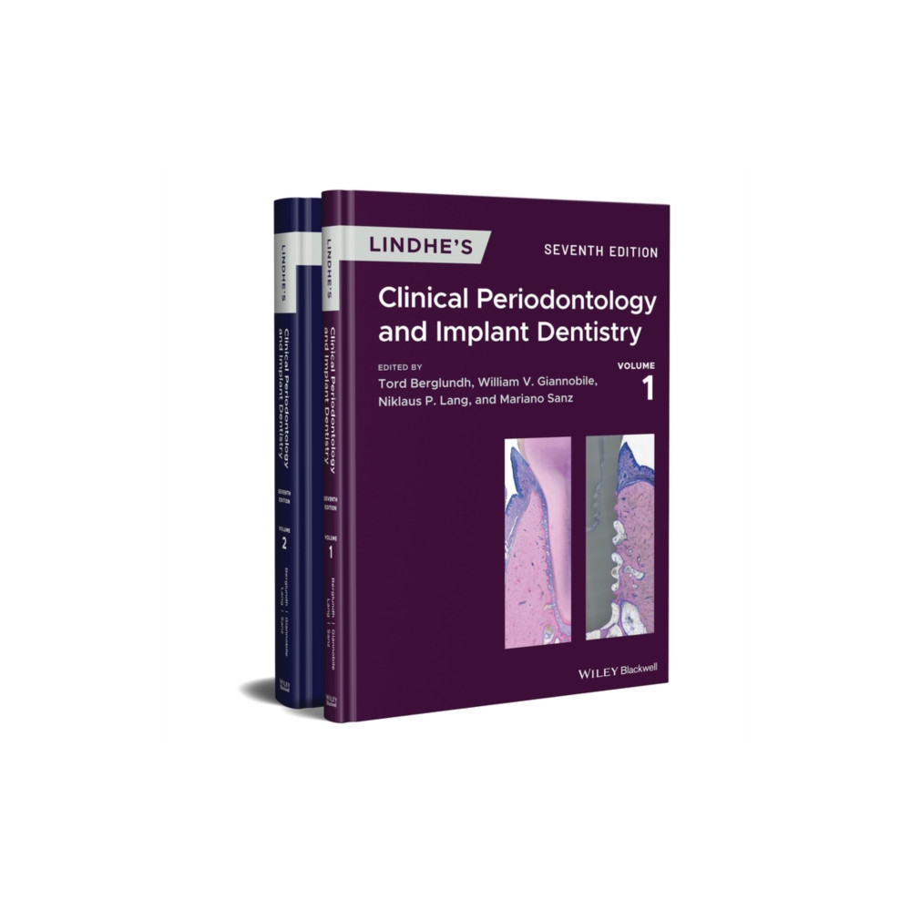 Produktbild för Lindhe's Clinical Periodontology and Implant Dentistry, 2 Volume Set (inbunden, eng)
