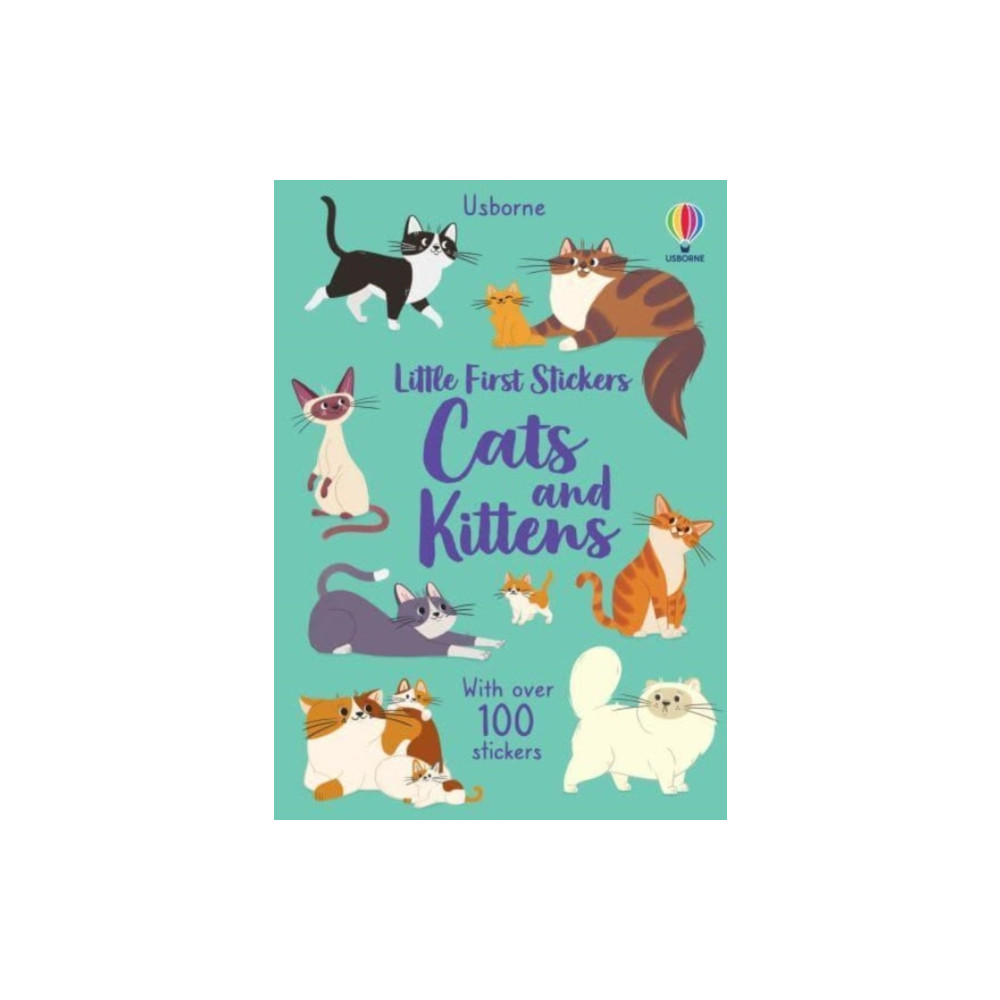 Produktbild för Little First Stickers Cats and Kittens (häftad, eng)