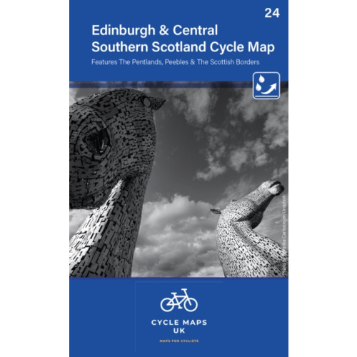 Cordee Edinburgh & Central Southern Scotland Cycle Map 24