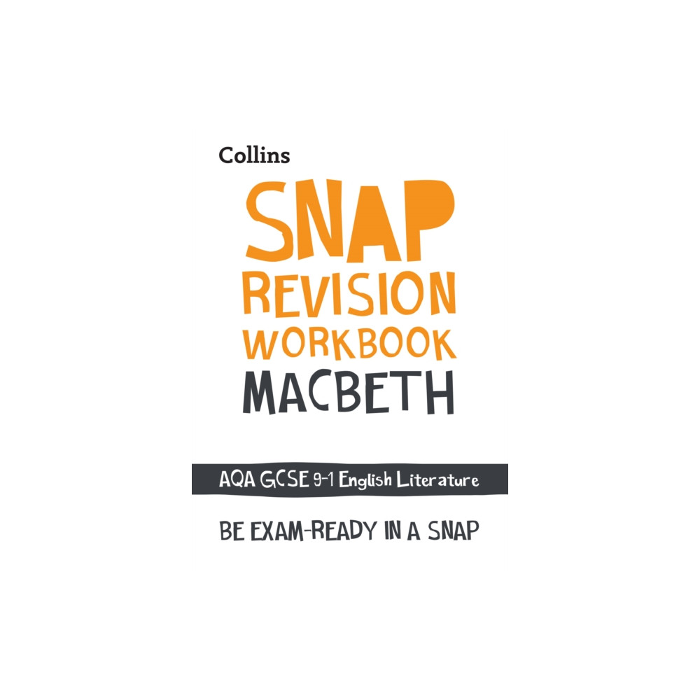 Produktbild för Macbeth: AQA GCSE 9-1 English Literature Workbook (häftad, eng)