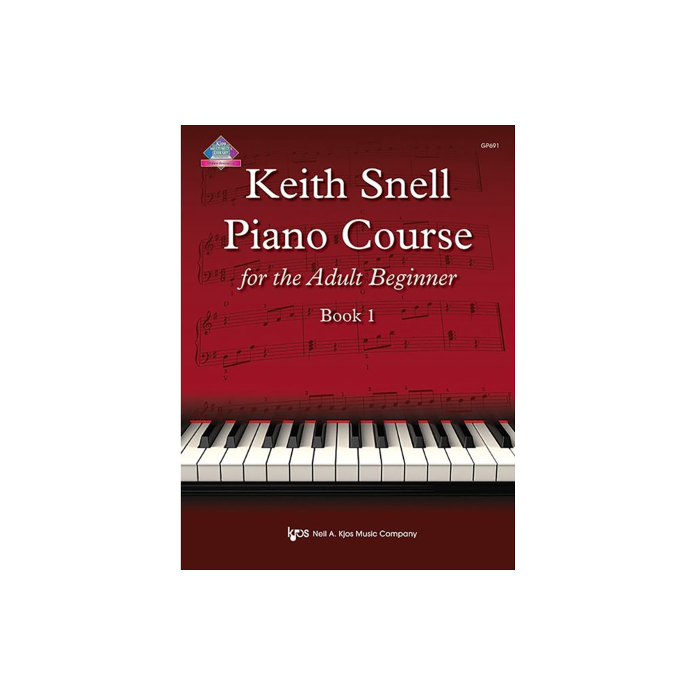 Produktbild för Keith Snell Piano Course Adult Book 1 (häftad, eng)