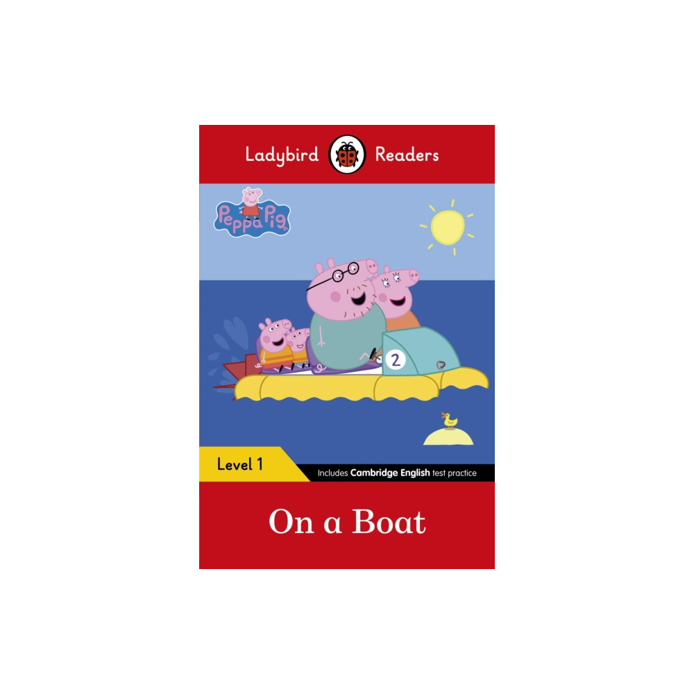 Produktbild för Ladybird Readers Level 1 - Peppa Pig - On a Boat (ELT Graded Reader) (häftad, eng)