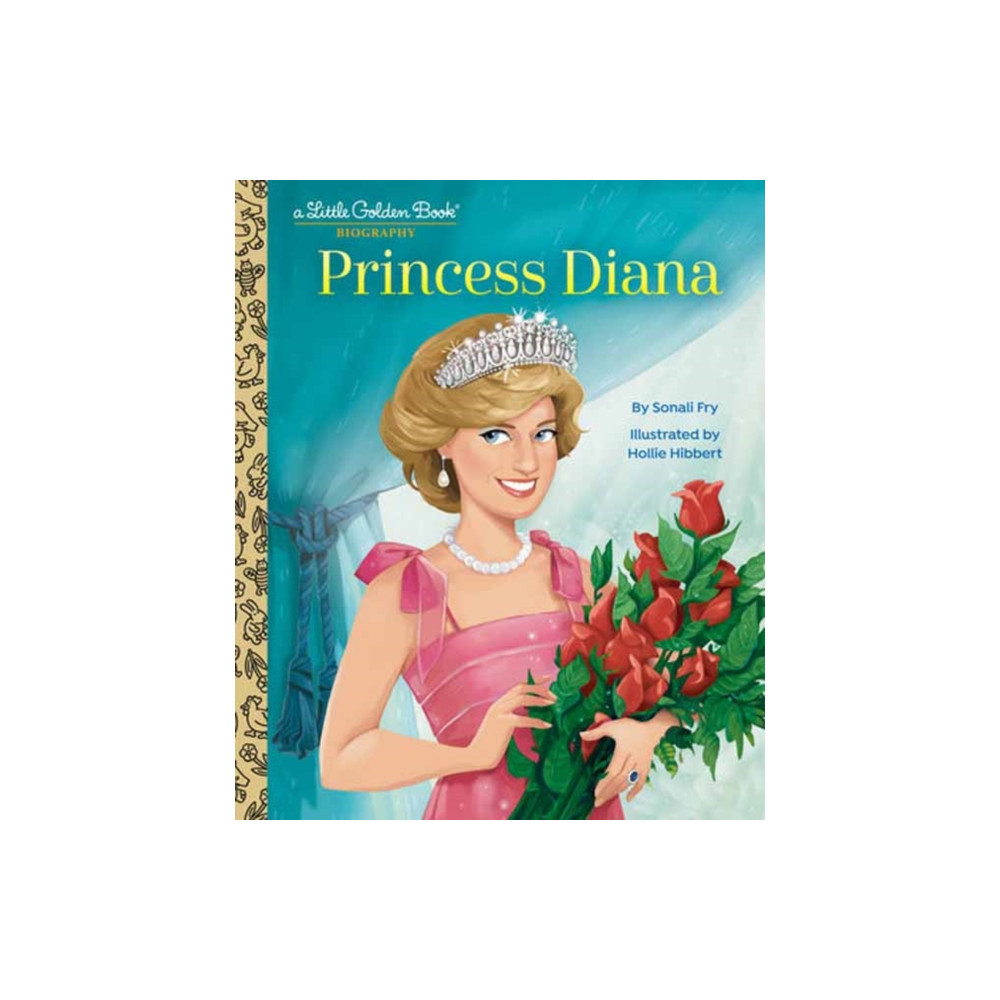 Produktbild för Princess Diana: A Little Golden Book Biography (inbunden, eng)