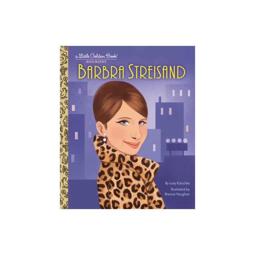 Produktbild för Barbra Streisand: A Little Golden Book Biography (inbunden, eng)