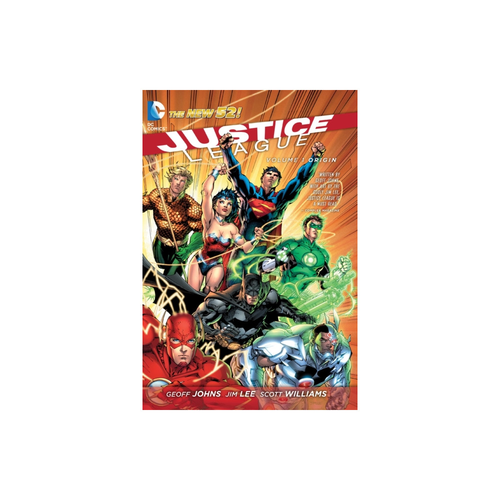 Produktbild för Justice League Vol. 1: Origin (The New 52) (häftad, eng)