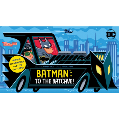 Abrams Batman: To the Batcave! (An Abrams Extend-a-Book) (bok, board book, eng)