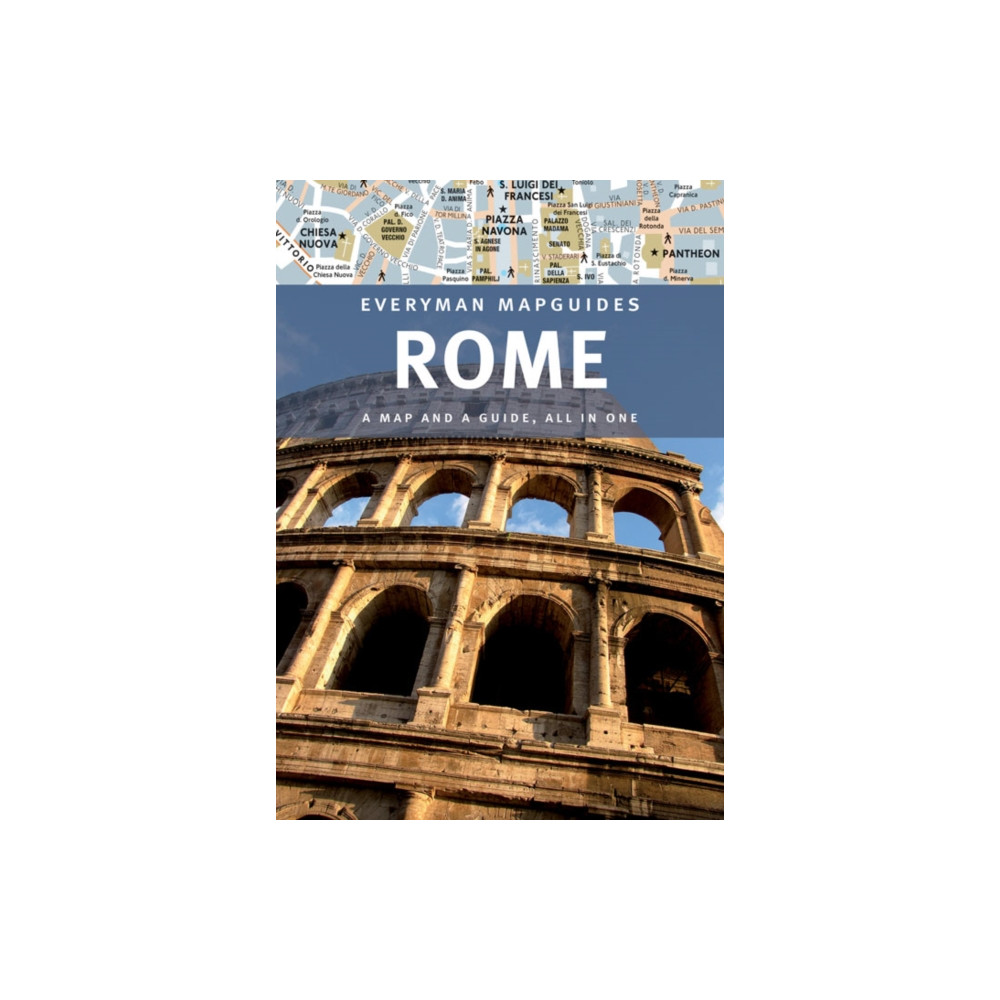 Produktbild för Rome Everyman Mapguide (inbunden, eng)