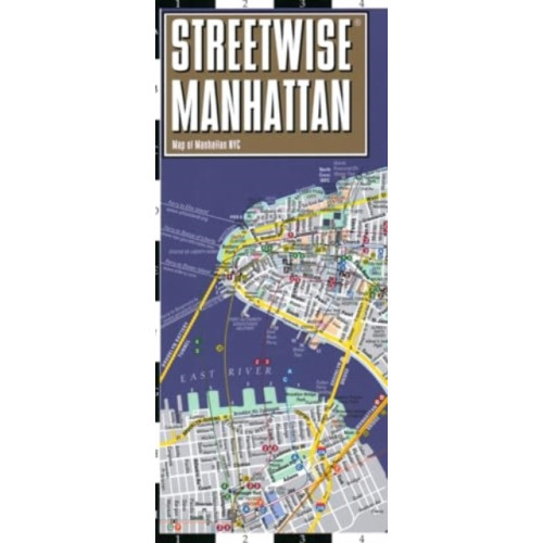 Michelin Editions Des Voyages Streetwise Manhattan Map - Laminated City Center Street Map of Manhattan, New York