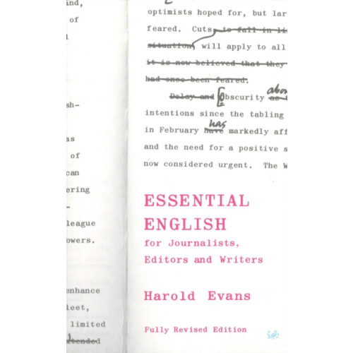 Vintage Essential English for Journalists, Editors and Writers (häftad, eng)