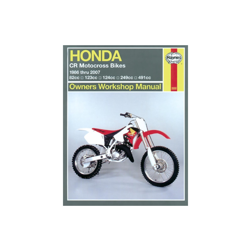 Produktbild för Honda CR Motocross Bikes (86-07) (häftad, eng)