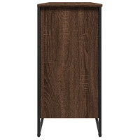 Produktbild för Skoskåp brun ek 80x38x78 cm konstruerat trä