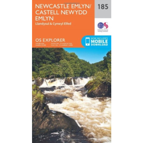 Ordnance Survey Newcastle Emlyn, Llandysul and Cynwyl Elfed