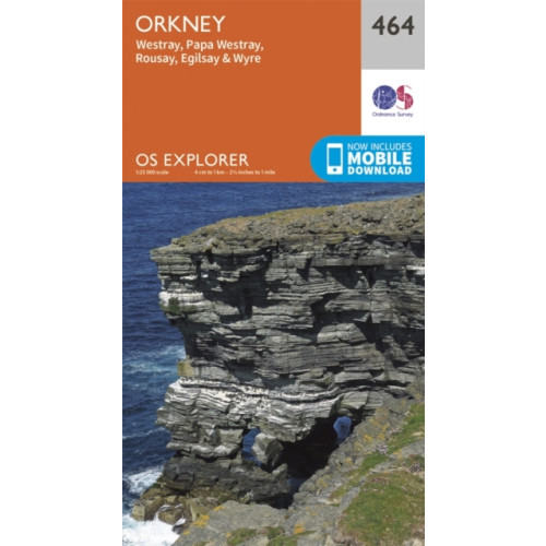 Ordnance Survey Orkney - Westray, Papa Westray, Rousay, Egilsay and Wyre