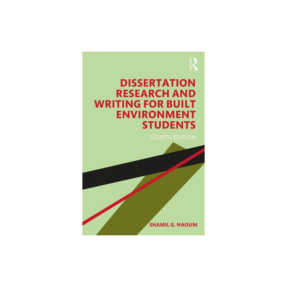 Produktbild för Dissertation Research and Writing for Built Environment Students (häftad, eng)