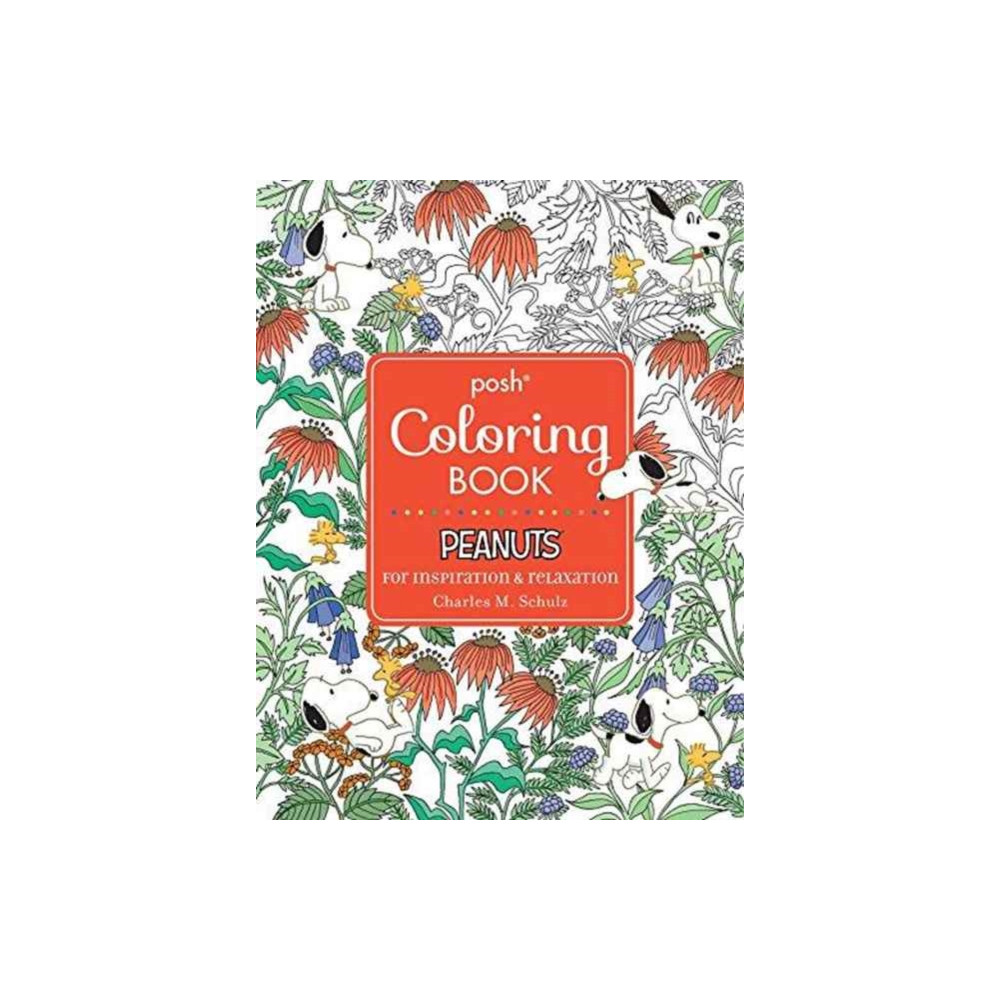 Produktbild för Posh Adult Coloring Book: Peanuts for Inspiration & Relaxation (häftad, eng)
