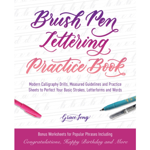 Ulysses Press Brush Pen Lettering Practice Book (häftad, eng)