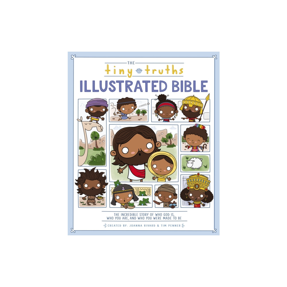 Produktbild för The Tiny Truths Illustrated Bible (inbunden, eng)