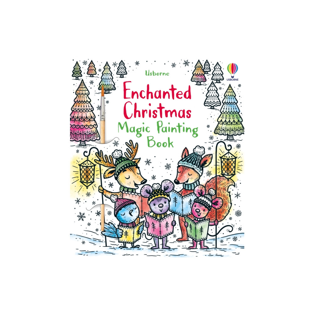 Produktbild för Enchanted Christmas Magic Painting Book (häftad, eng)