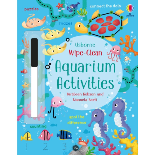 Usborne Publishing Ltd Wipe-Clean Aquarium Activities (häftad, eng)