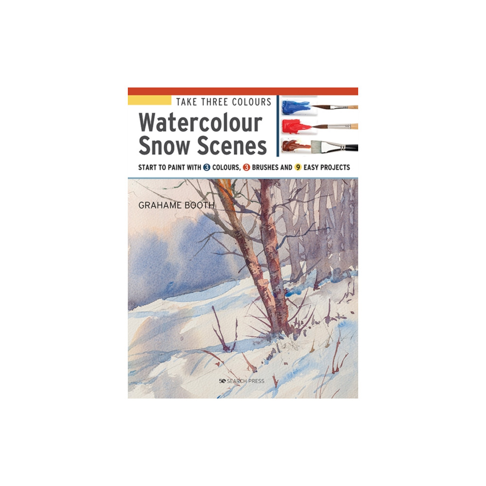 Produktbild för Take Three Colours: Watercolour Snow Scenes (häftad, eng)