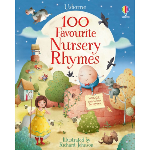 Usborne Publishing Ltd 100 Favourite Nursery Rhymes (inbunden, eng)