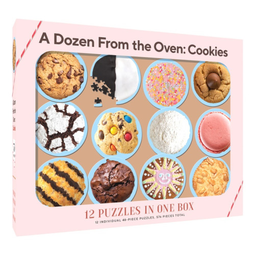 12 Puzzles in One Box: a Dozen from the Oven: Cookies