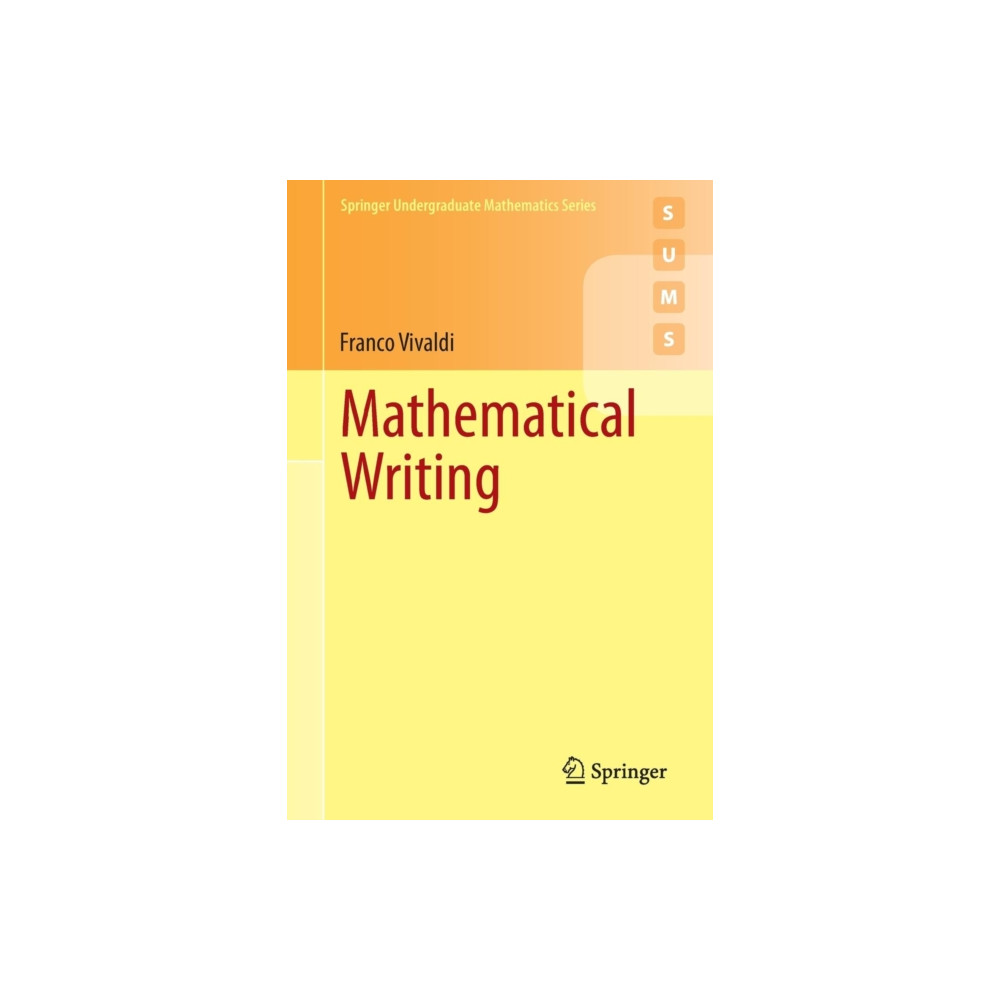 Produktbild för Mathematical Writing (häftad, eng)