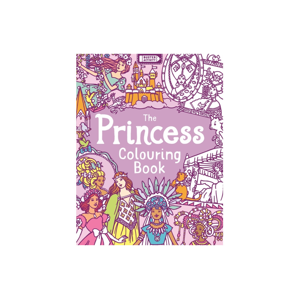 Produktbild för The Princess Colouring Book (häftad, eng)